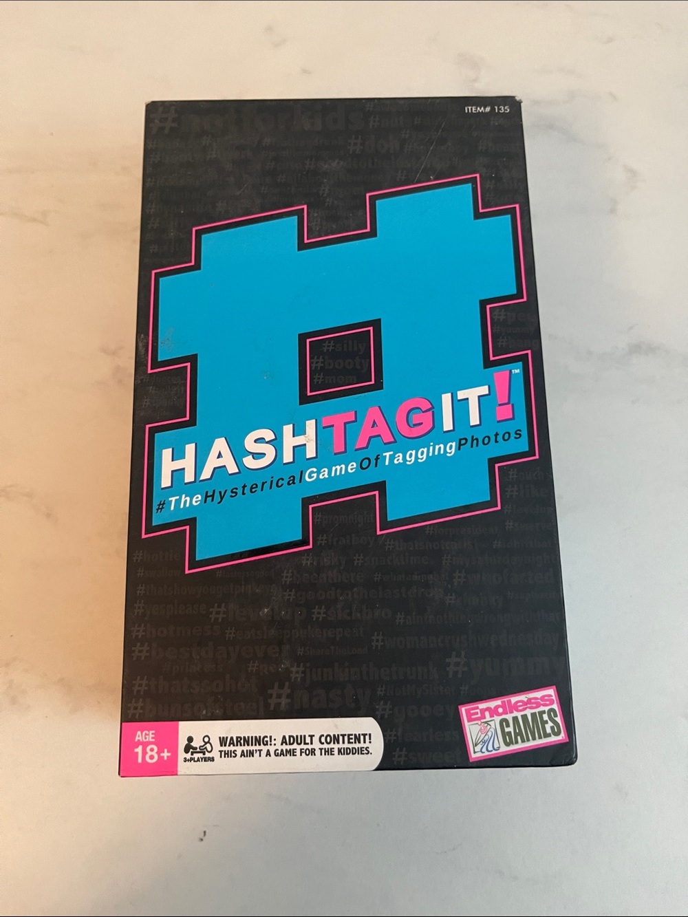 Hashtag It! Party Game  in good condition